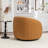 Katherline Hall Faux Leather Swivel Barrel Chair-2260655