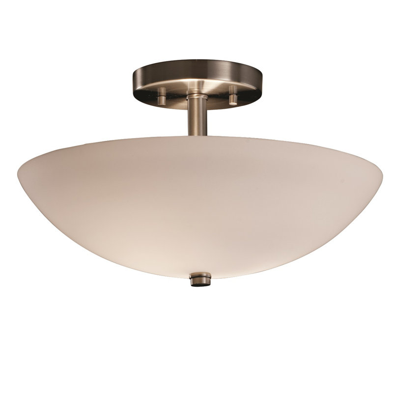 Carmo Artisan Glass Semi Flush Mount