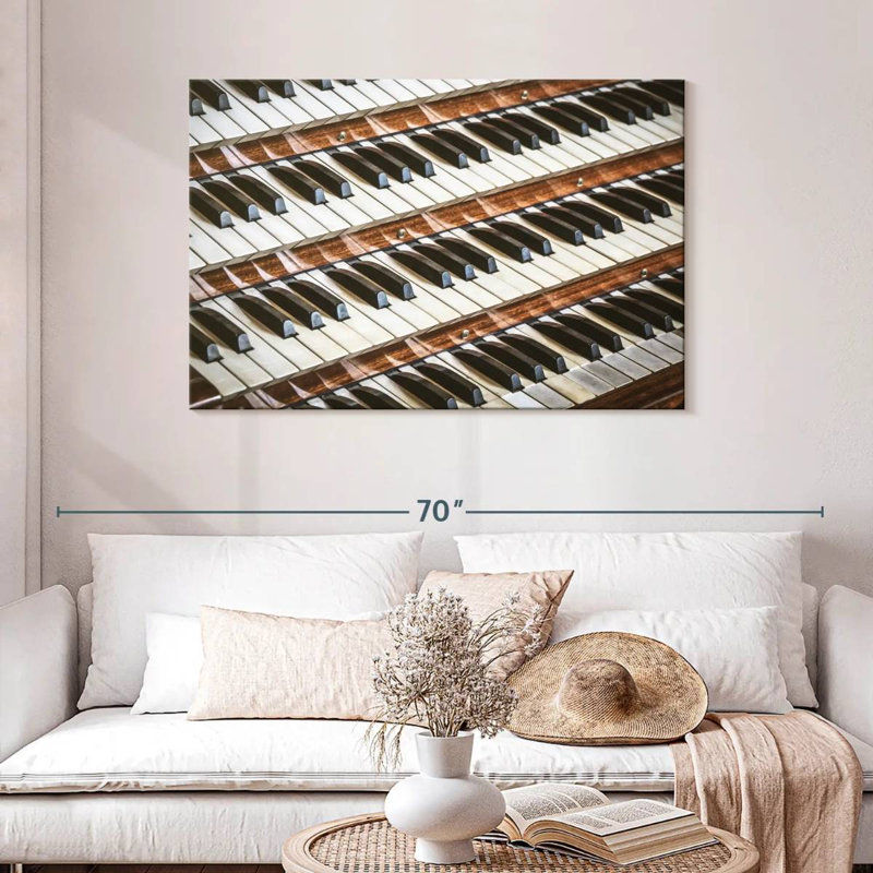 Pipe Organ, 30" H x 45" W