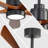 Ceiling Fan With Walnut Blades 18W Three Color Dimmable Light Memory Function & Reversible Motor