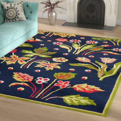 Doyle Hand Hooked Performance Southwestern Rug