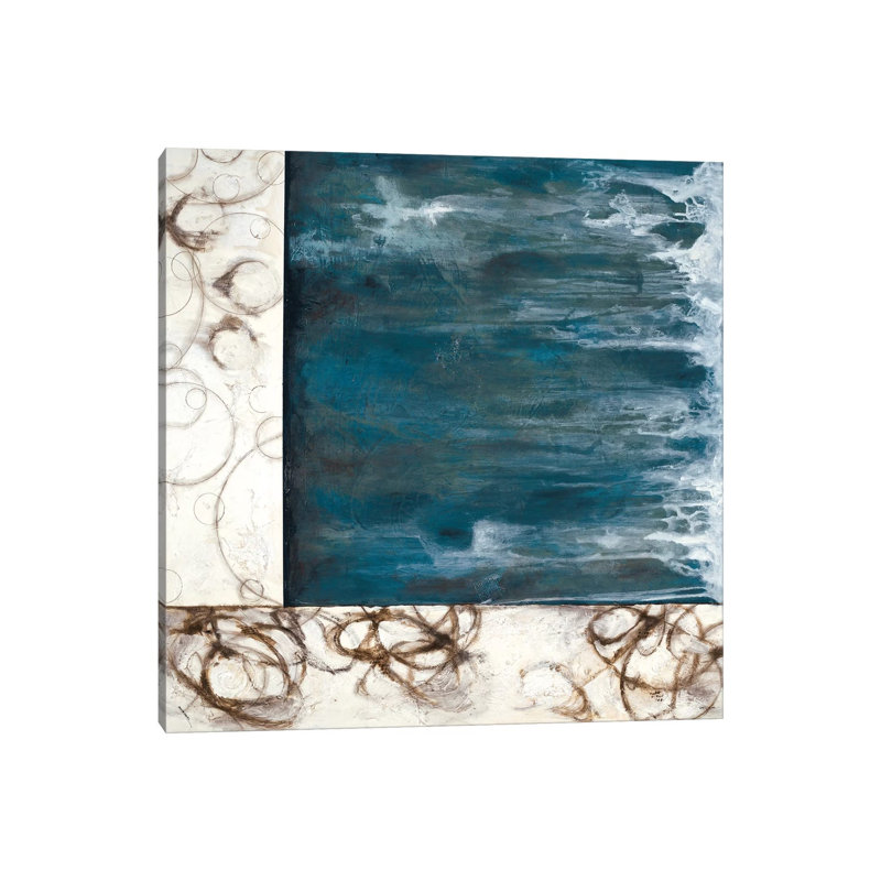 Stream 1 Piece Wrapped Canvas Painting, 30.48 cm H x 30.48 cm W