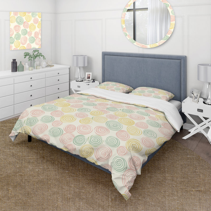 Ensemble de housse de couette Boho, Housse de couette simple et deux taies décorative