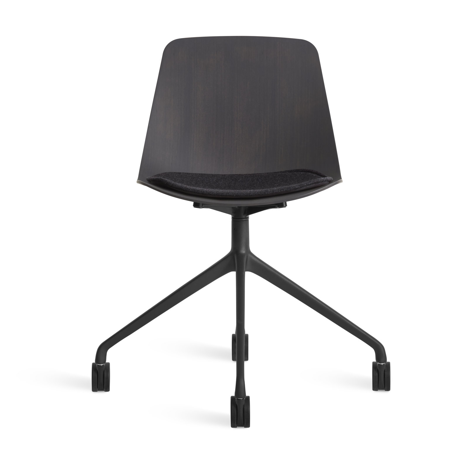 Clean Cut Office Chair, Oblivion/Black