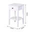 Table de rangement sur pied Bratchell