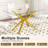 47.24" Rectangular Tempered Glass Dining Table With Gold Metal Legs-884011537