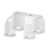 White is out of stock selected
