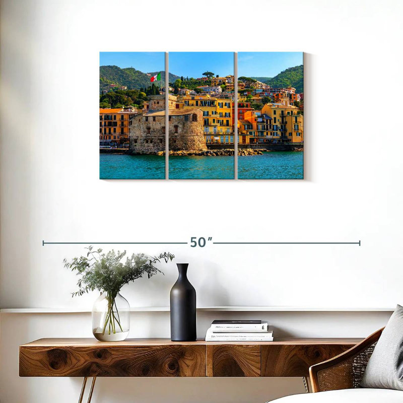 Nicci Castello Di Rapallo, H 20 po x l 33 po