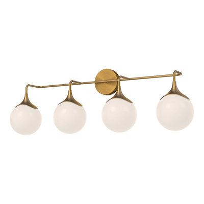 Nedra Frosted Vanity Light
