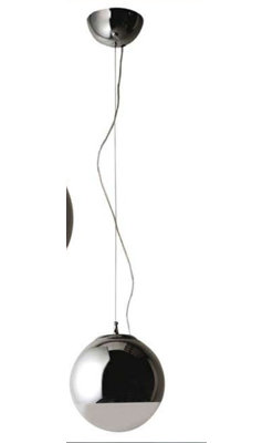 Maci 1 - Light Chrome Sphere Pendant