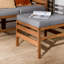 Canapé de patio en acacia avec coussins et repose-pieds-815904569-827148862