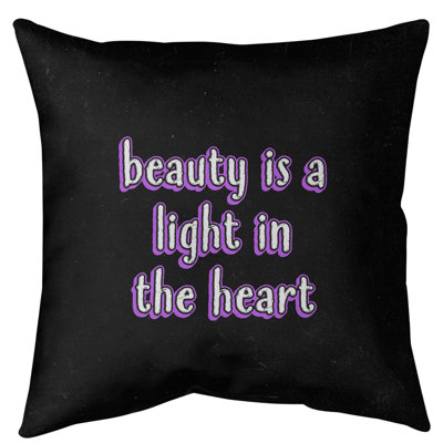Coussin de sol de beauté inspirant