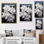 Jonquilles blanches sur toile-852998353-852998354