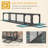 Outdoor Cat Tunnel with Extendable Design-1523270049
