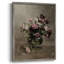 Impression florale vintage encadrée CXII - bois massif-990034228