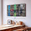 «Ski Gears», 3 pièces sur toile-98562675