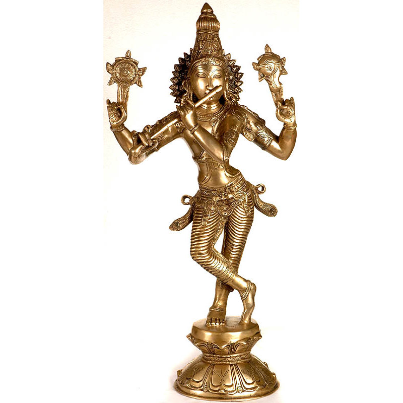 Shri Krishna As Vishnu (Narayana)