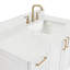 ARIEL Taylor 42.25 Single Sink Bathroom Vanity with Man-Made Stone Top-Oval-661486143-635474369-635474371