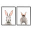 Impression sur toile, "2" et "Lapin" par Sissi et Seb-91323692