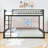 Metal Bunk Bed With Ladder And Guardrails-158494430-158494428