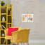 Ensemble de 2 plaques murales Botanicals over Geometrics, conception par Becky Thorns-117137884