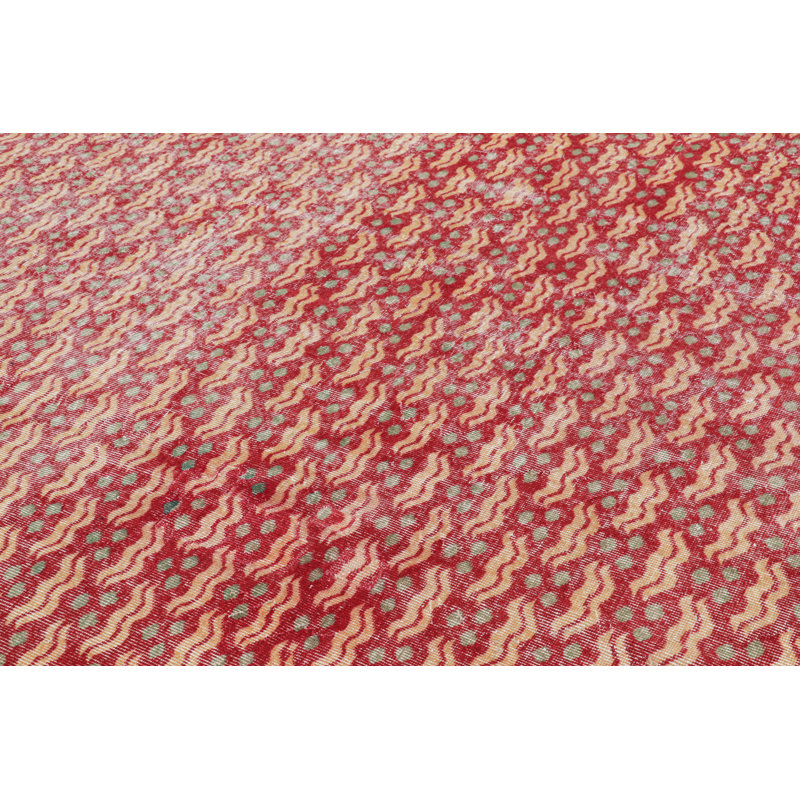 One-of-a-Kind 7’1”x9’4” Hand Knotted Area Rug