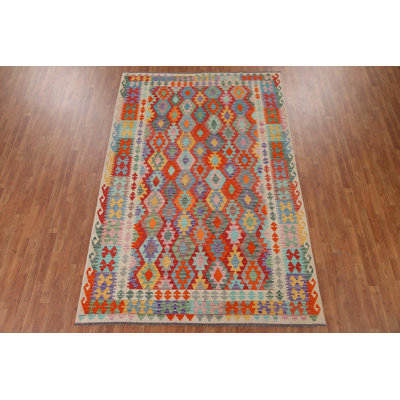 Multolor Kilim Oriental Area Rug 7x10
