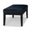 Banc de repose-pieds capitonné contemporain en cuir l 41 po Lacey-1905216751