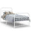 Vidaxl Bed Frame with Metal Headboard-135716173-135716174