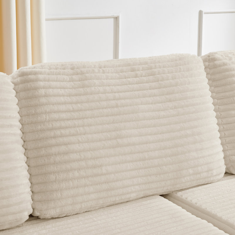 Siège du canapé droit, Orienté à droite, Beige