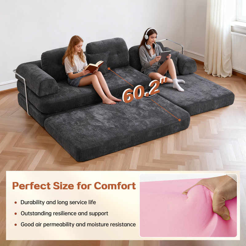 Dark Gray Sofa Bed