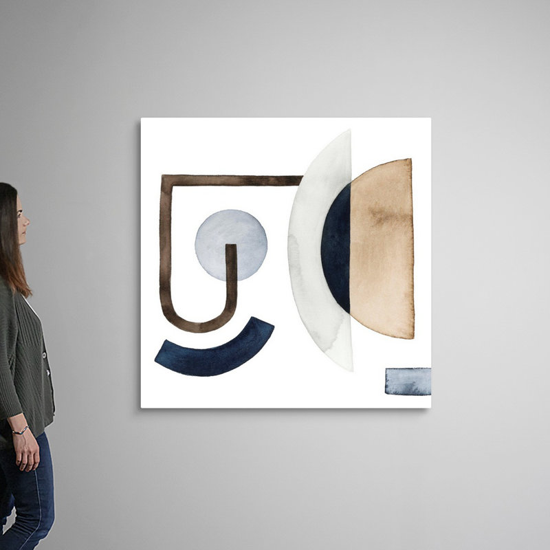Déplacement des pièces I par Grace Popp - reproduction d'art sur toile, Toile tendue, H 48 po x l 48 po x P 1,25 po