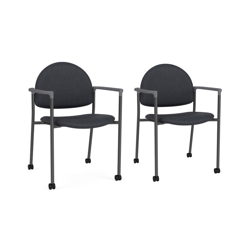 Chaise d'invité à chat avec roulettes, Gris anthracite, Plot Line Cauldron