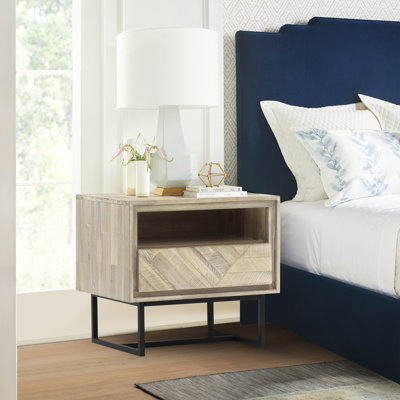 18'' W Solid Wood Nightstand