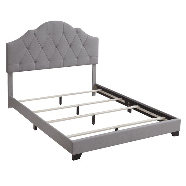 Winston Porter Carlotte Upholstered Standard Bed & Reviews | Wayfair