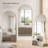 Eleah 71'' x26'' Aluminum Arched Full Length Mirror-2118478096