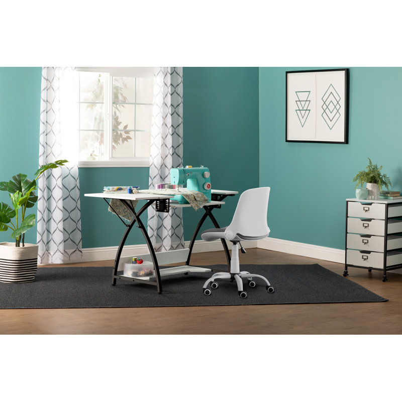 Comet 45.5" x 23.5" Sewing Table with Sewing Machine Platform