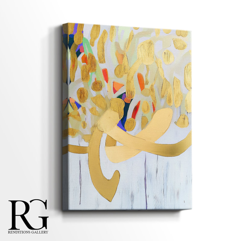 Abstract XXII Gallery Wrapped Canvas - Ready To Hang, 36" H x 24" W
