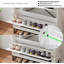 16 Pair Modern Shoe Storage Cabinet, White