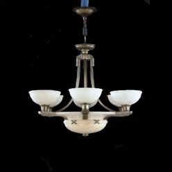 Lustre empire 9 lumières Cadiz