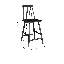 Solid Wood Counter Stool