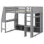 Lit mezzanine avec bureau-89641366