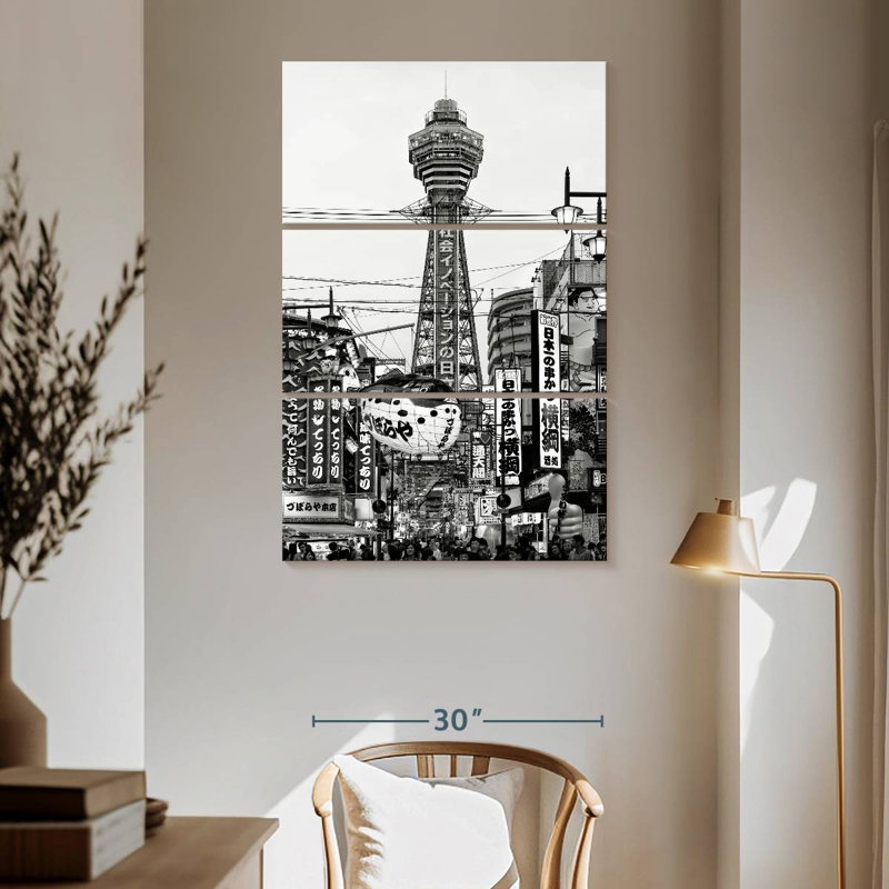 Nicci Shinsekai Osaka, 65" H x 42" W