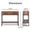 Console avec 2 tiroirs Finch Morris