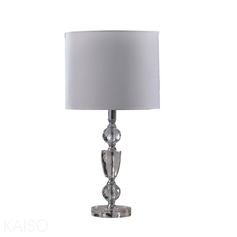 23.5" In Cale Cut-Crystal Modern Table Lamp