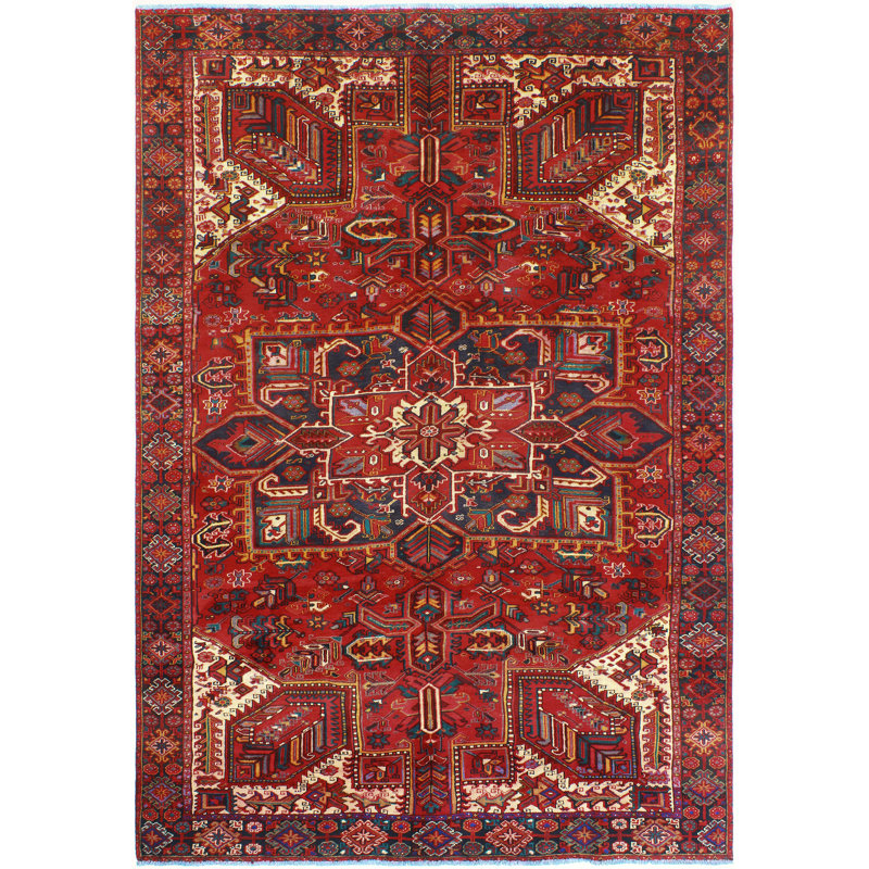 Khrystopher Heriz Marylou Red Rug