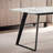 Modern simple rectangular dining table and chair-103161221