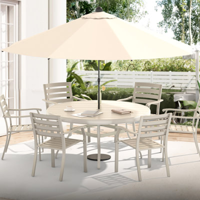 Outdoor Cream Color Iron Dining Chairs For Garden And Terrace, Weather - Frame With Ecoating, Smooth Coated Surface, Easy Setup Multiple Use Cases, Frame, Glossy Installation
