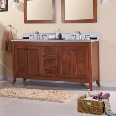 Ensemble de meuble-lavabo double 60 po Mayfield