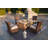 Wicker 4 - Person Patio Conversation Set with Cushions